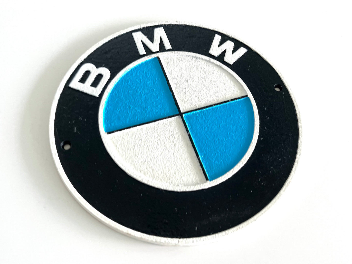 BMW Cast Iron Logo Sign #A15