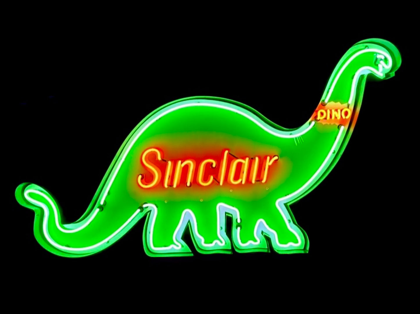 Sinclair Dinosaur Neon Sign #N118