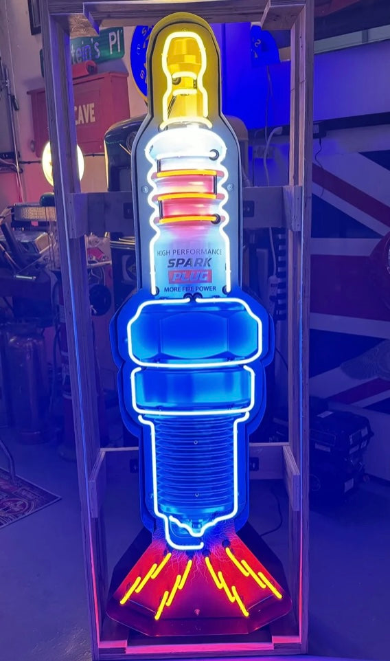 Spark Plug Neon Sign #N100