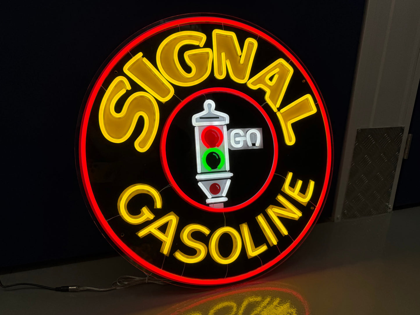 Signal Gasoline Neon Sign #N96