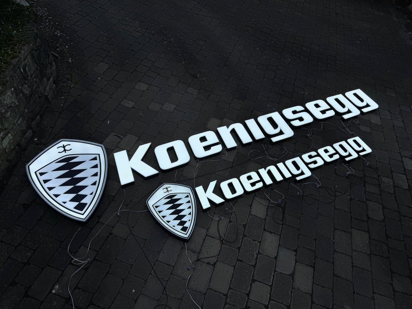 Koenigsegg Illuminated Sign #D45
