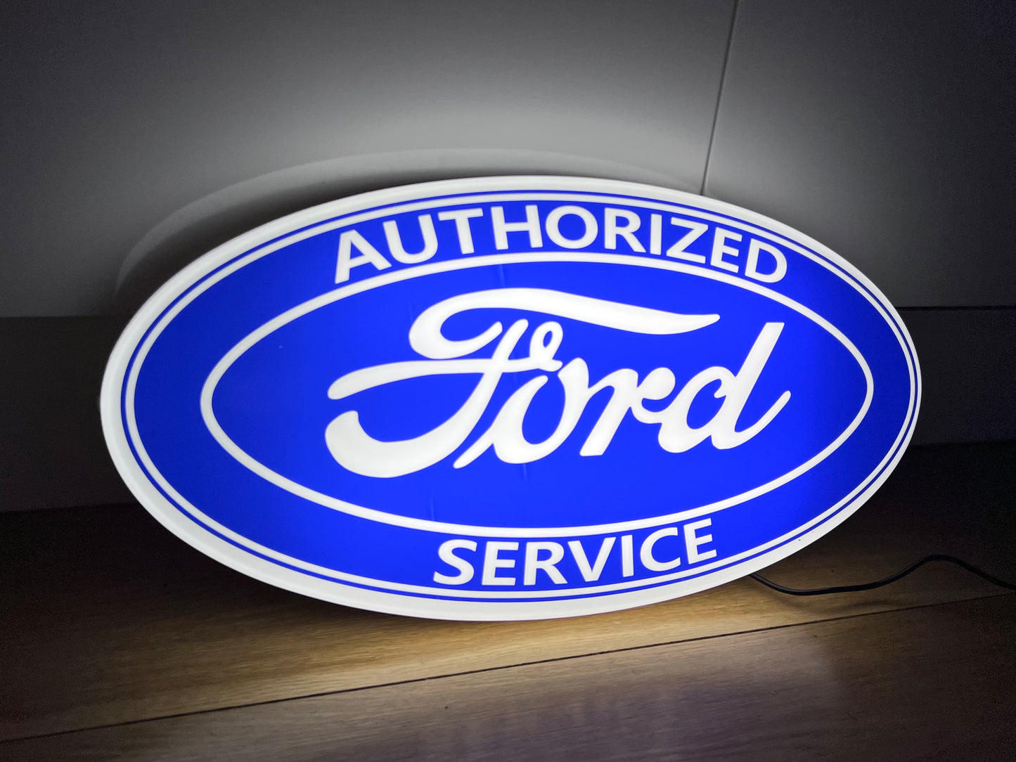 Ford Service Illuminated Logo Sign #B34
