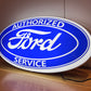 Ford Service Illuminated Logo Sign #B34