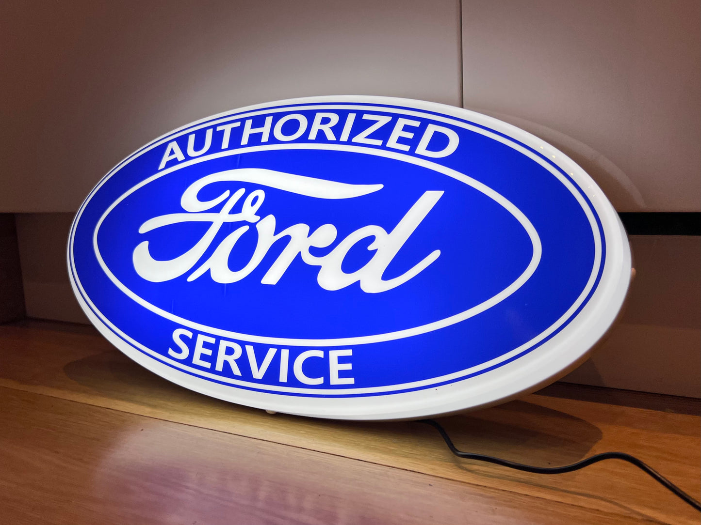 Ford Service Illuminated Logo Sign #B34