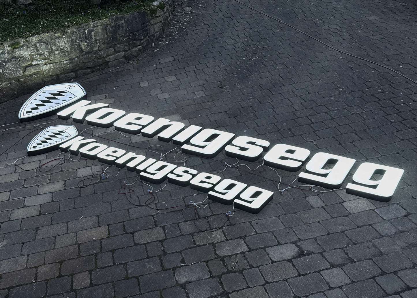 Koenigsegg Illuminated Sign #D45