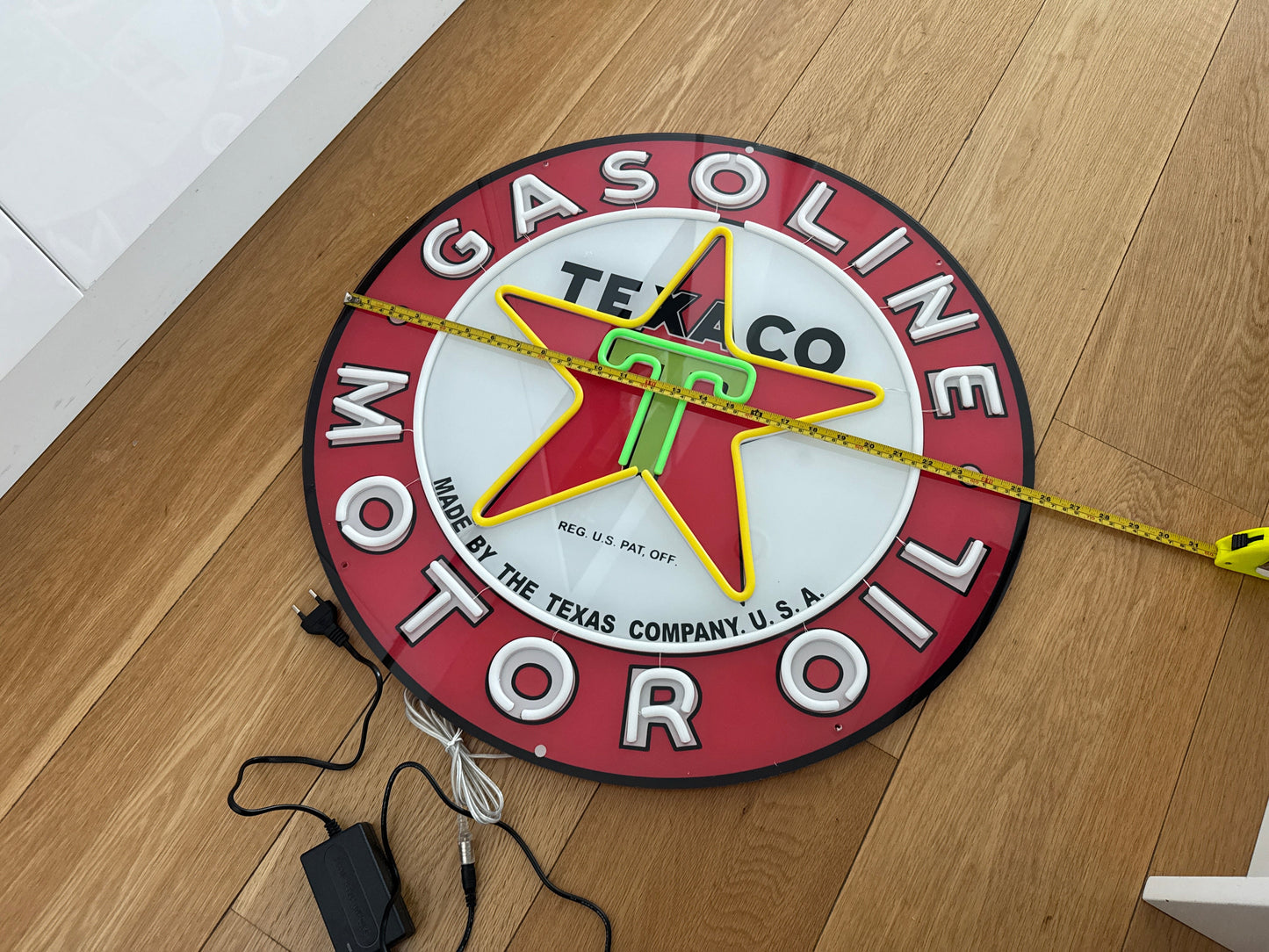 Texaco Gasoline Motor Oil Neon Sign #N143