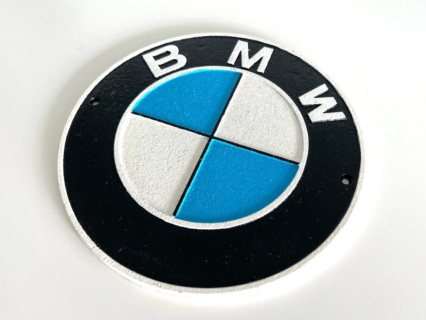BMW Cast Iron Logo Sign #A15