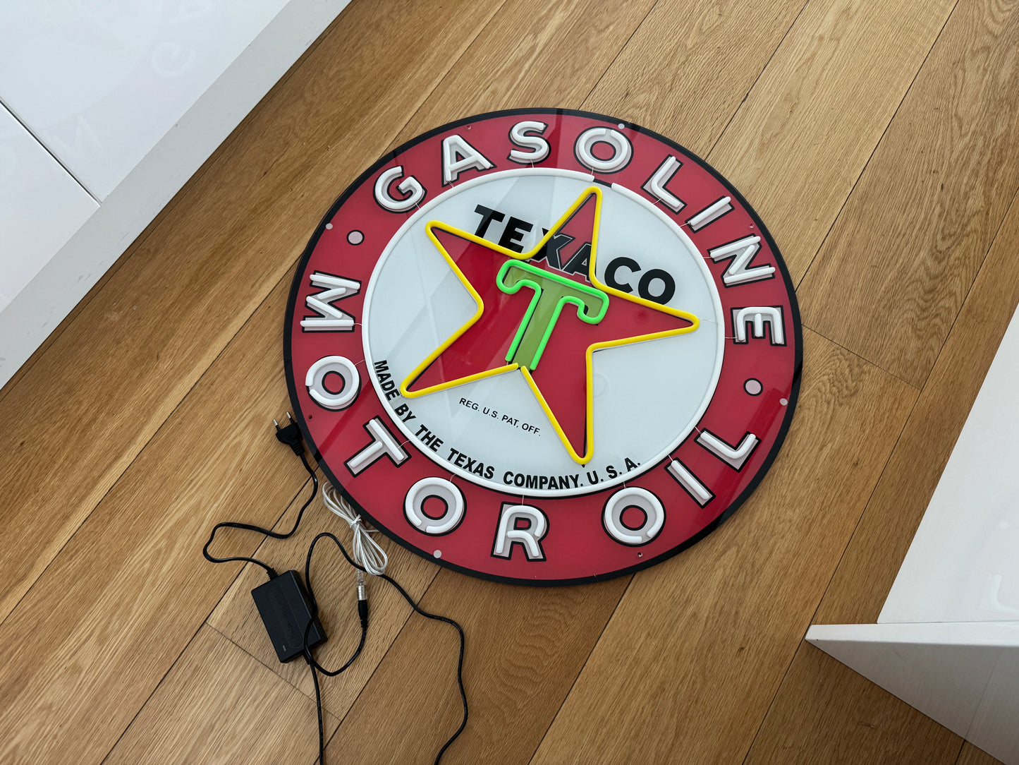 Texaco Gasoline Motor Oil Neon Sign #N143