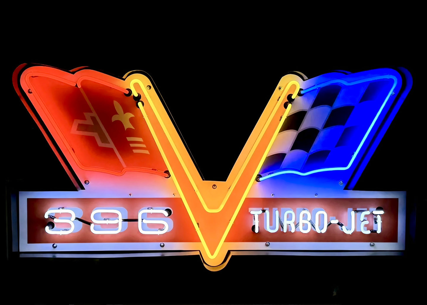 Chevrolet Corvette 396 Turbo-Jet Neon Sign #N116