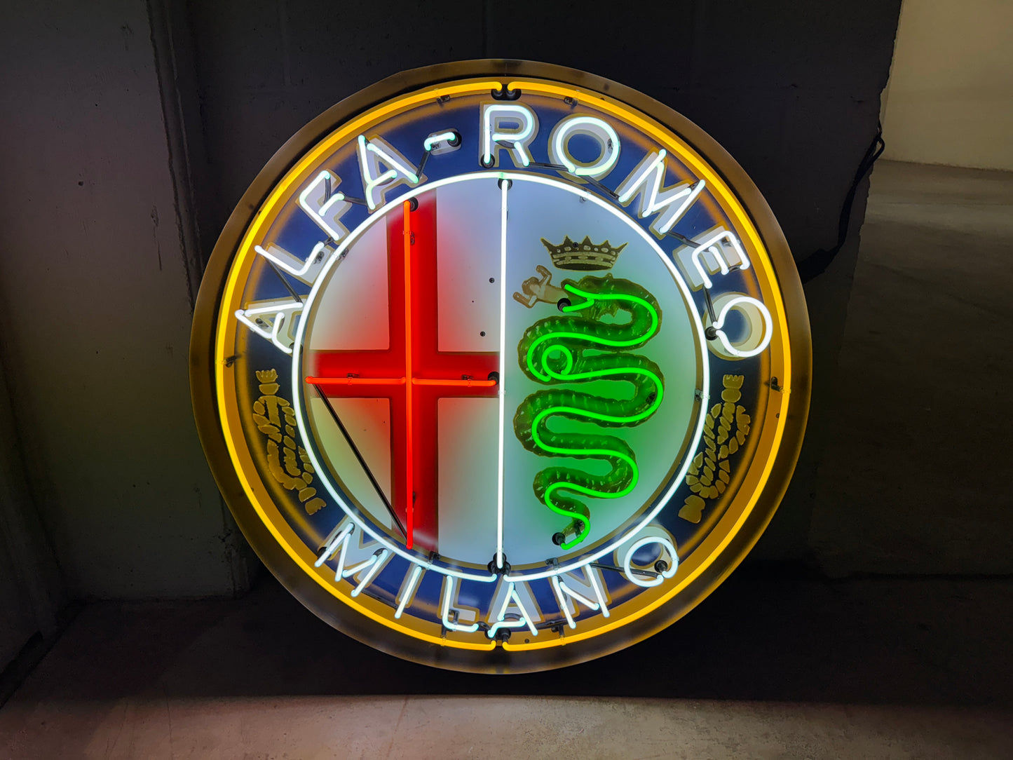 Alfa Romeo Neon Sign #N152