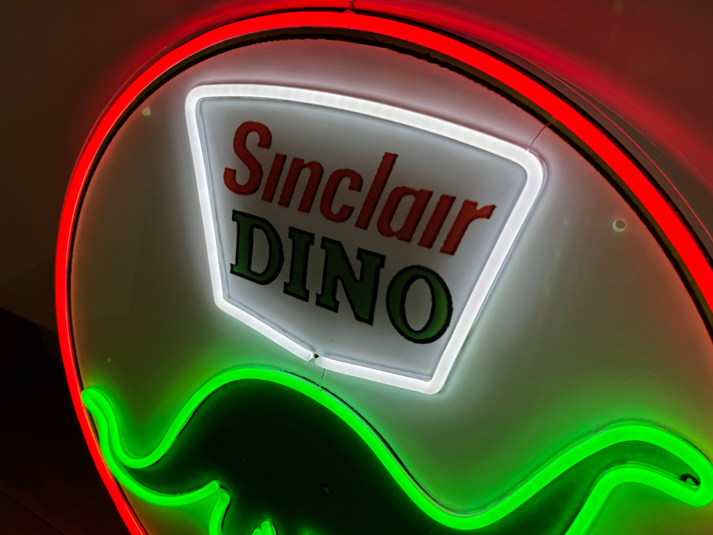 Sinclair Dino Neon Sign #N127
