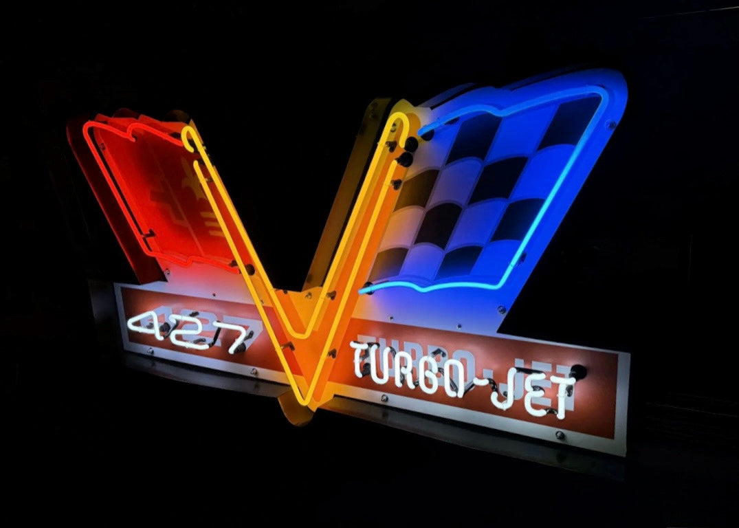 Chevrolet Corvette 427 Turbo-Jet Neon Sign #N115