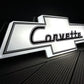 Chevrolet Corvette Illuminated Logo Sign #B19