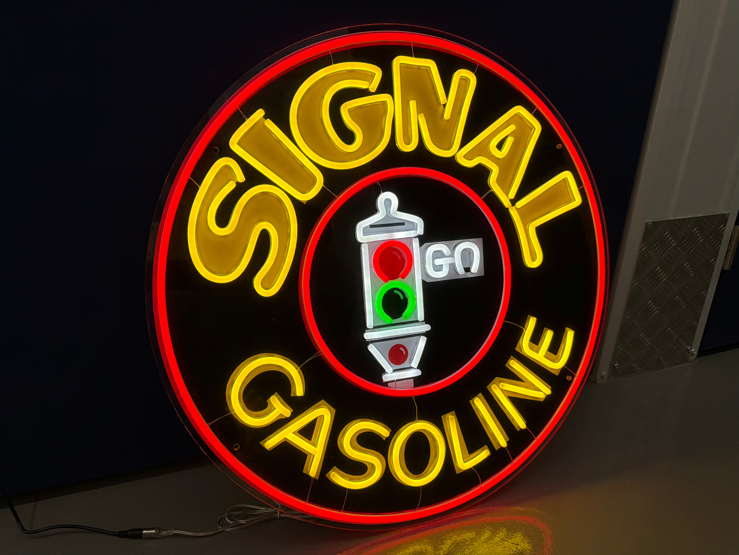 Signal Gasoline Neon Sign #N96