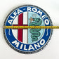 Alfa Romeo Round Cast Iron Sign #A3