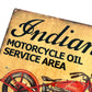 Indian Motorcycles Metal Sign #A78