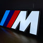 BMW M Power Illuminated Logo Sign #B12