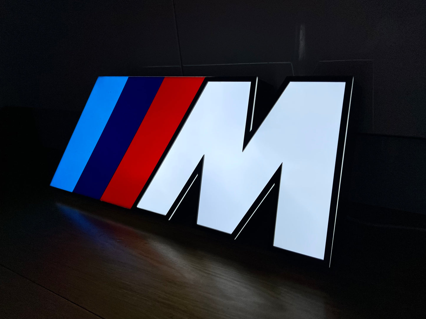 BMW M Power Illuminated Logo Sign #B12