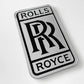 Rolls Royce Silver Acrylic Logo Sign #A112