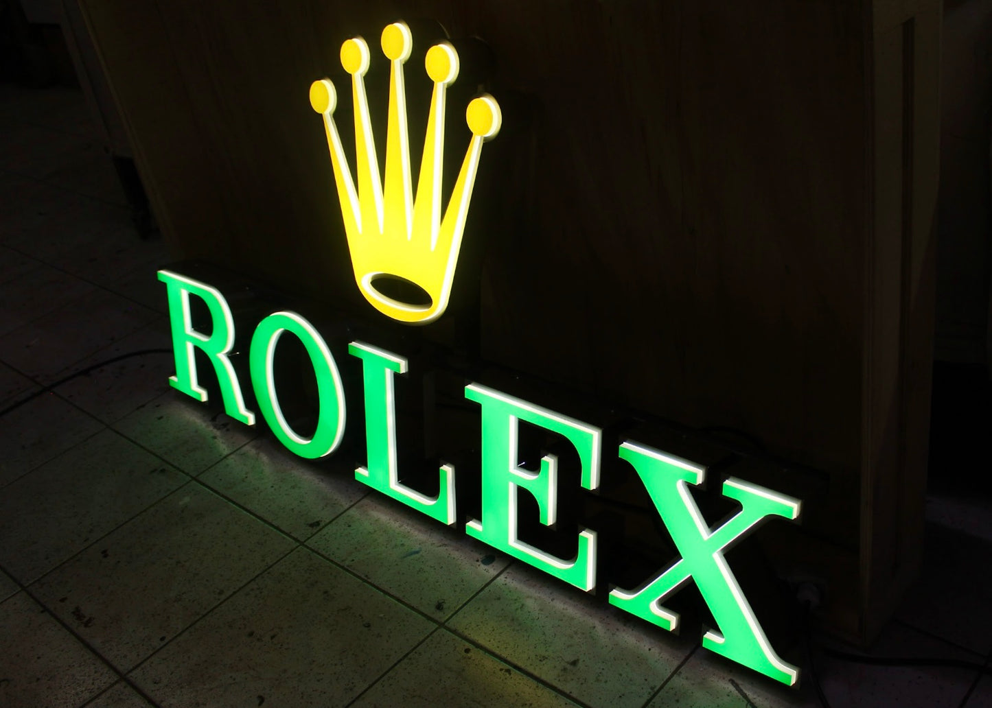 Rolex Dealership Illuminated Sign #D34