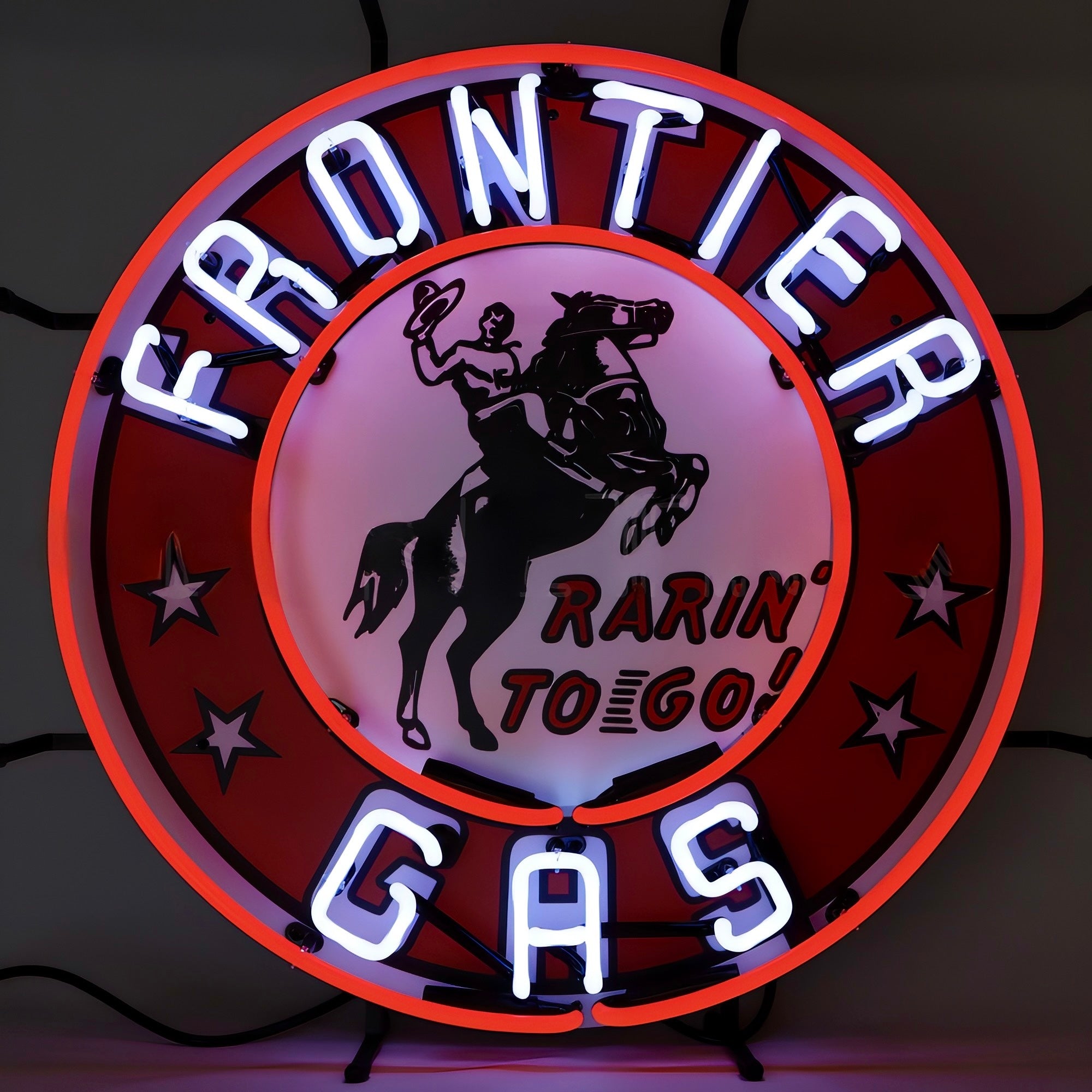 Frontier Gas Neon Sign #N40 – Absolute Automobilia