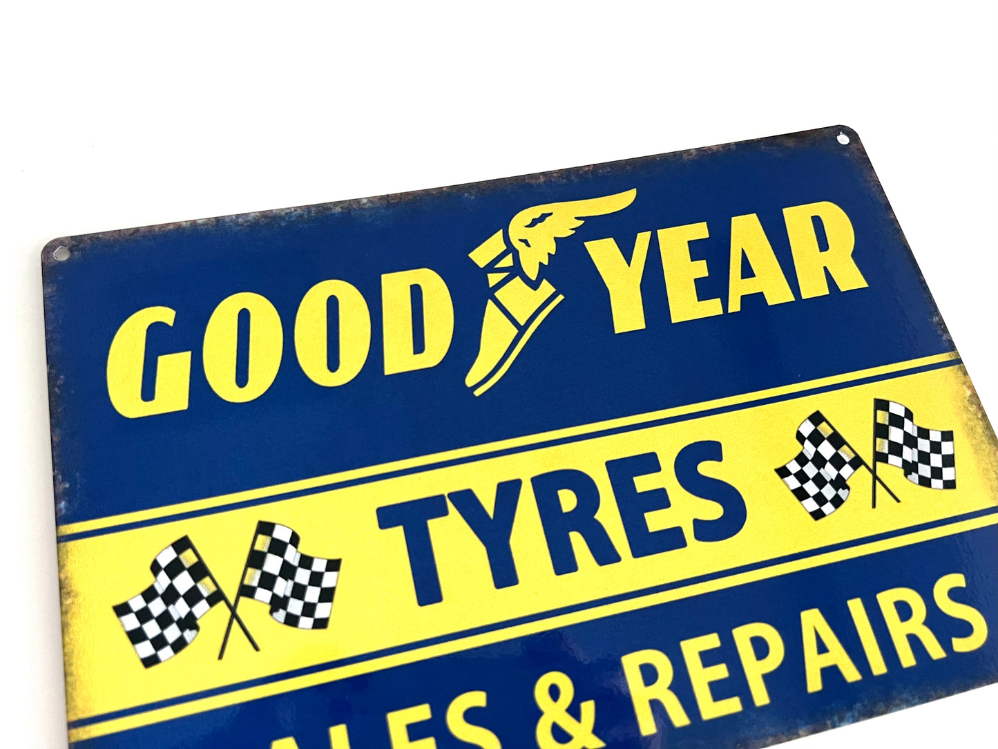 Goodyear Tyres Metal Sign #A77