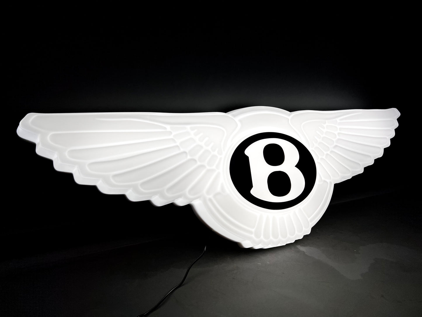 Bentley Wings Illuminated Logo Sign #B11