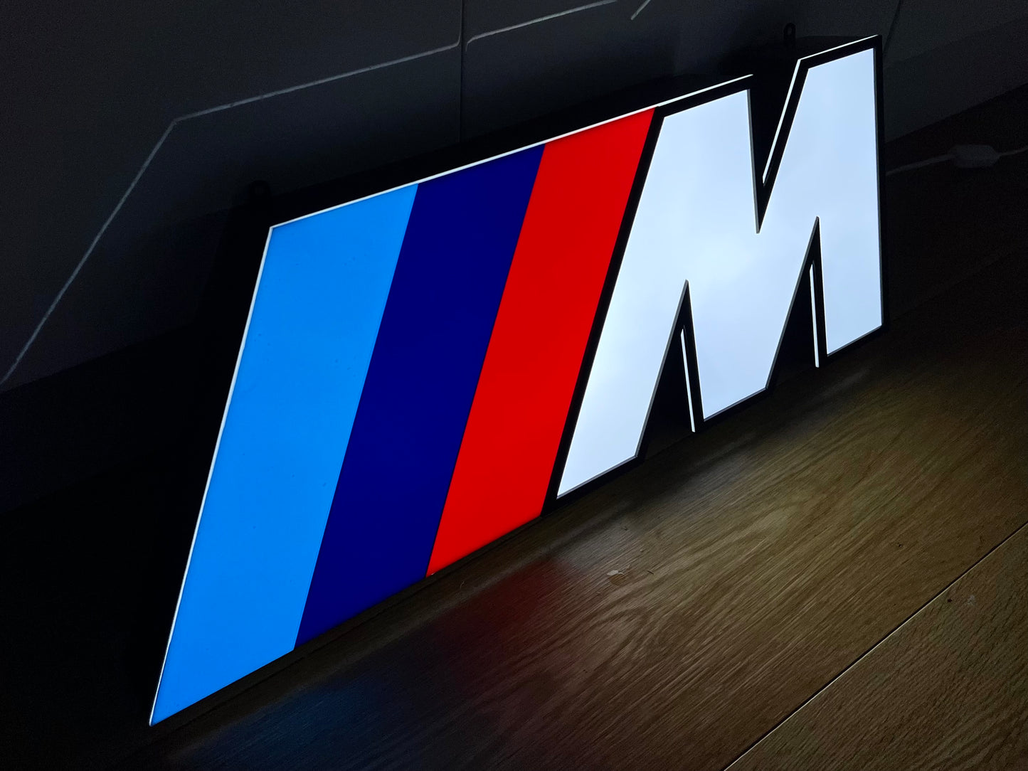 BMW M Power Illuminated Logo Sign #B12