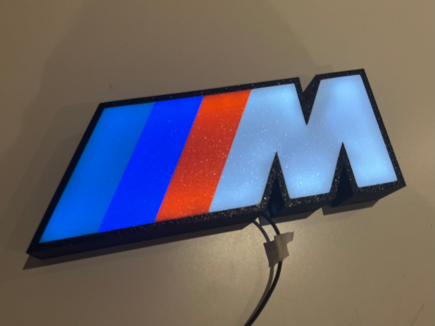 BMW M Power Illuminated Sign #B14