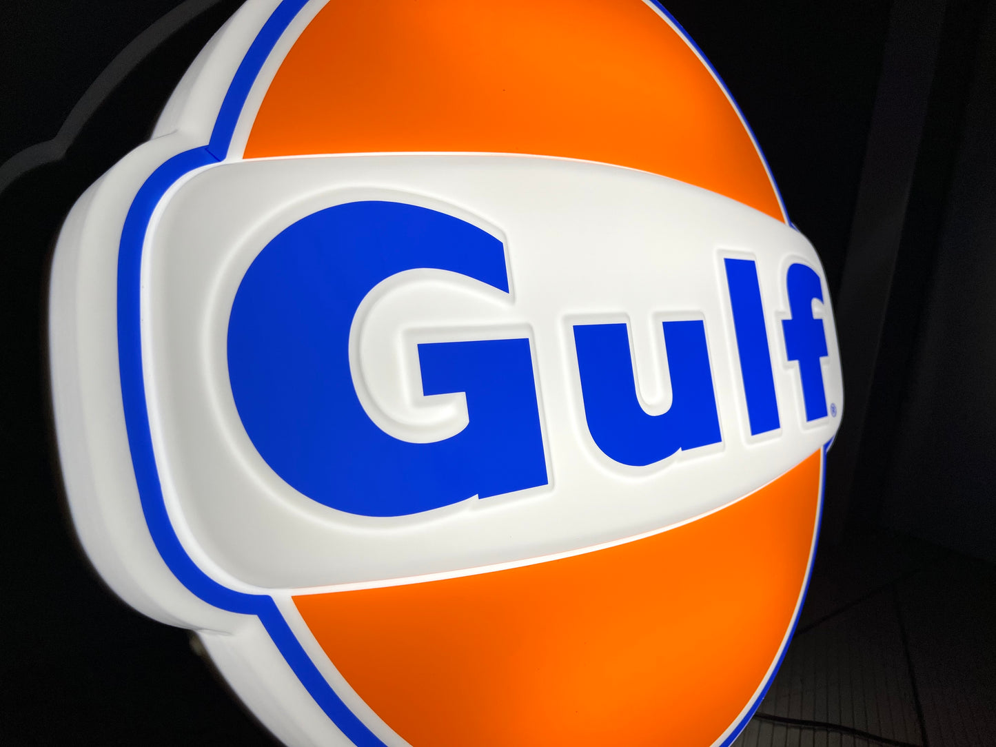 Gulf Illuminated Sign #B37