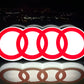 AUDI Rings Illuminated Logo Sign #B8