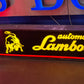 Lamborghini Dealership Illuminated Sign #D29