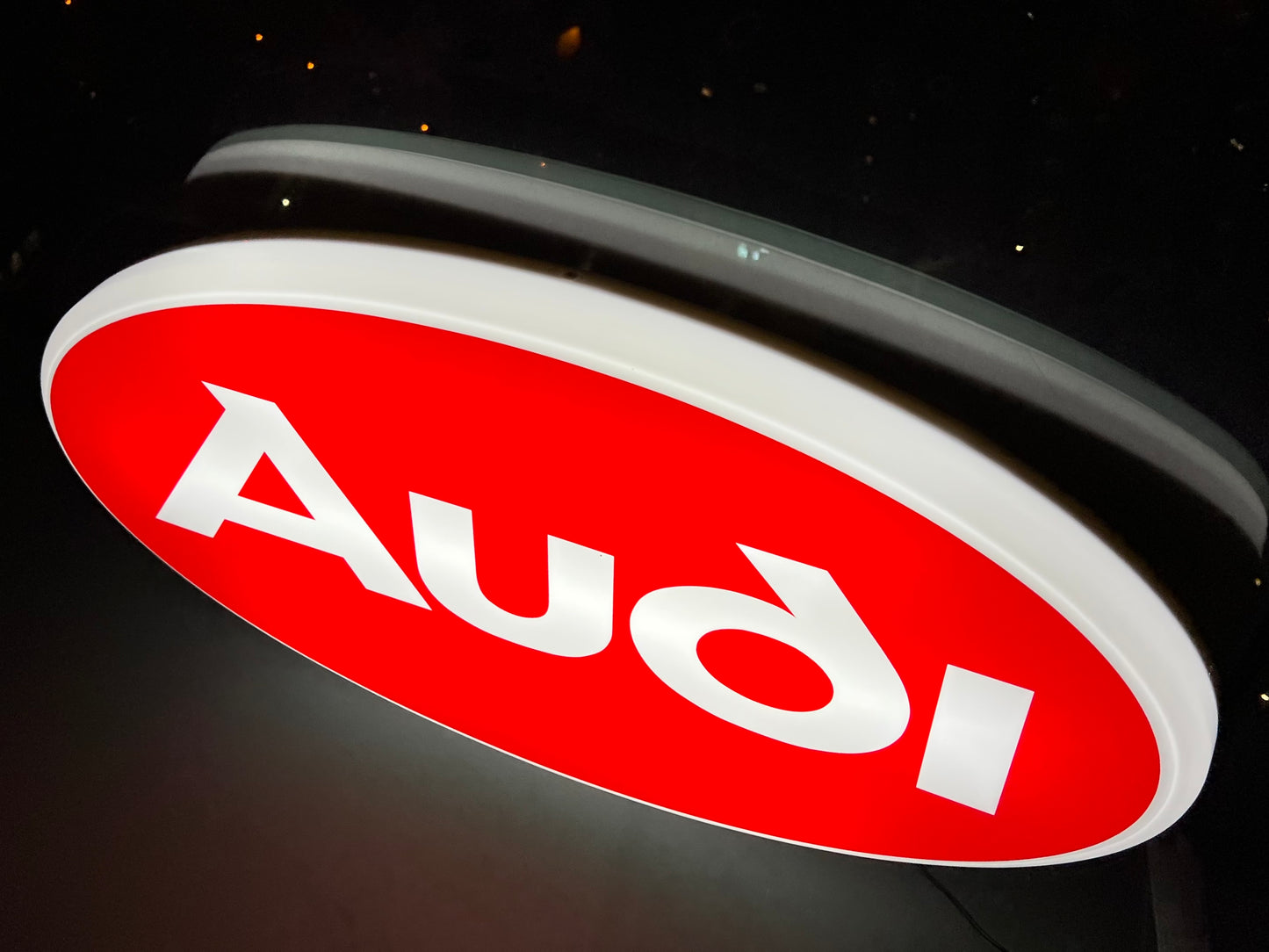 AUDI Illuminated Logo Sign #B7