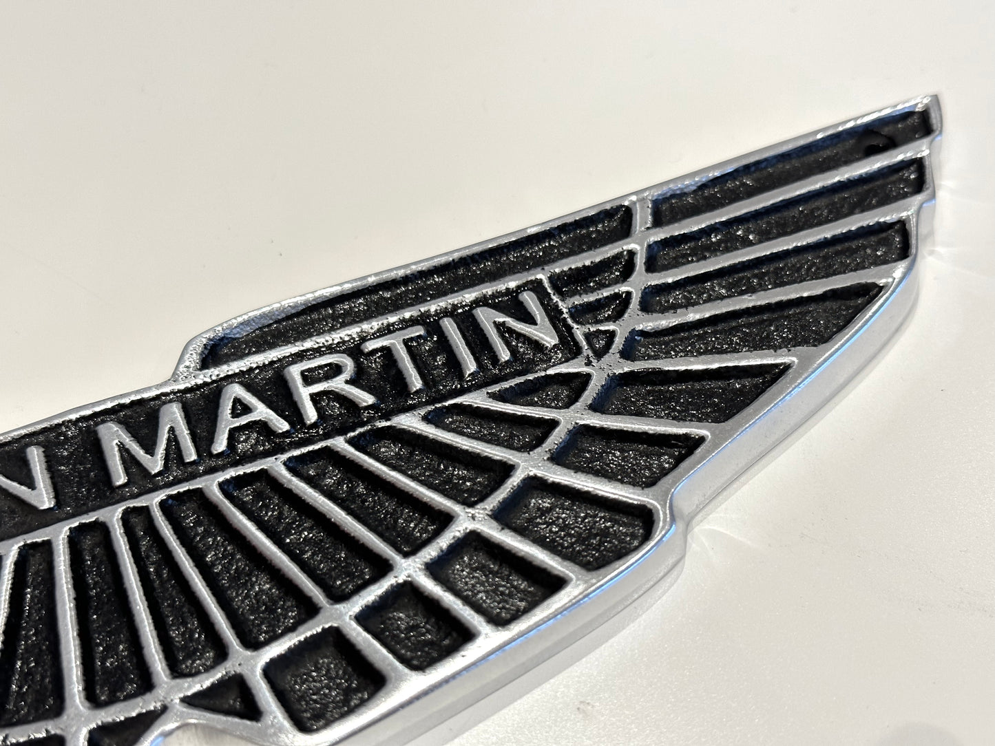 Aston Martin Metal Logo Sign #A5