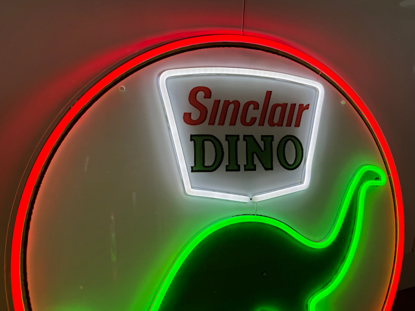 Sinclair Dino Neon Sign #N127
