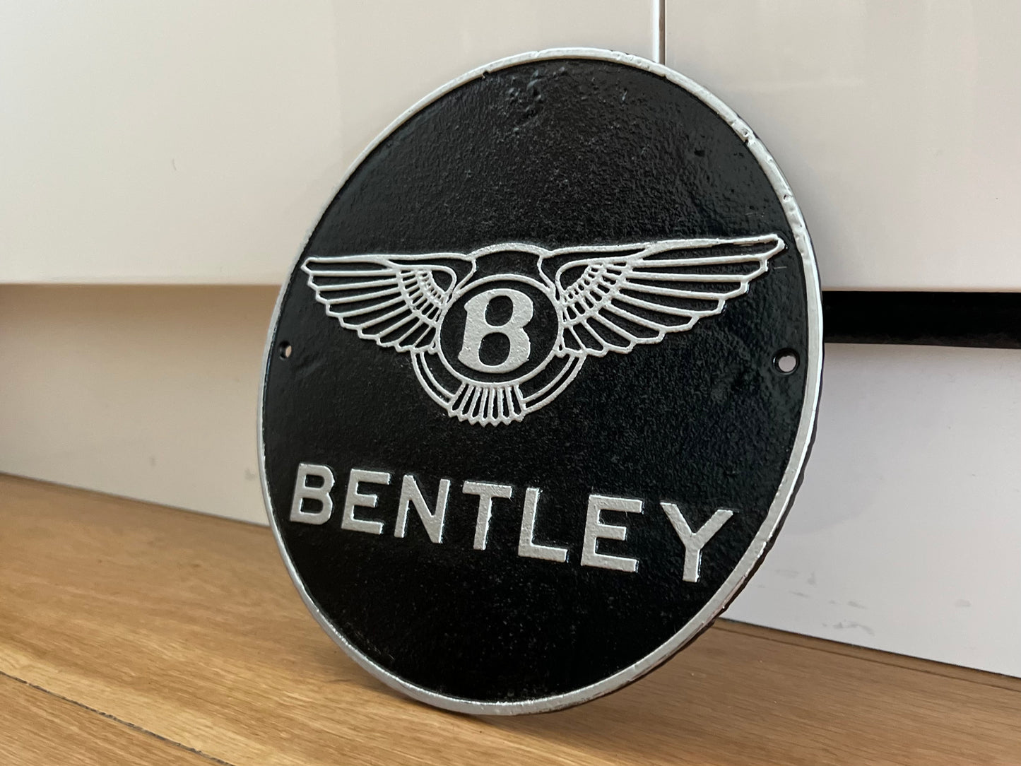 Bentley Round Metal Plaque Sign #A12