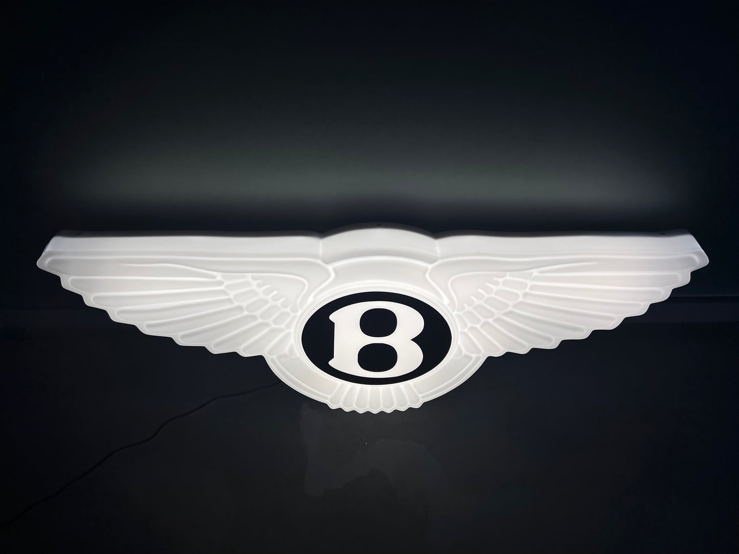 Bentley Wings Illuminated Logo Sign #B11