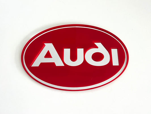 AUDI Acrylic Logo Sign #A7
