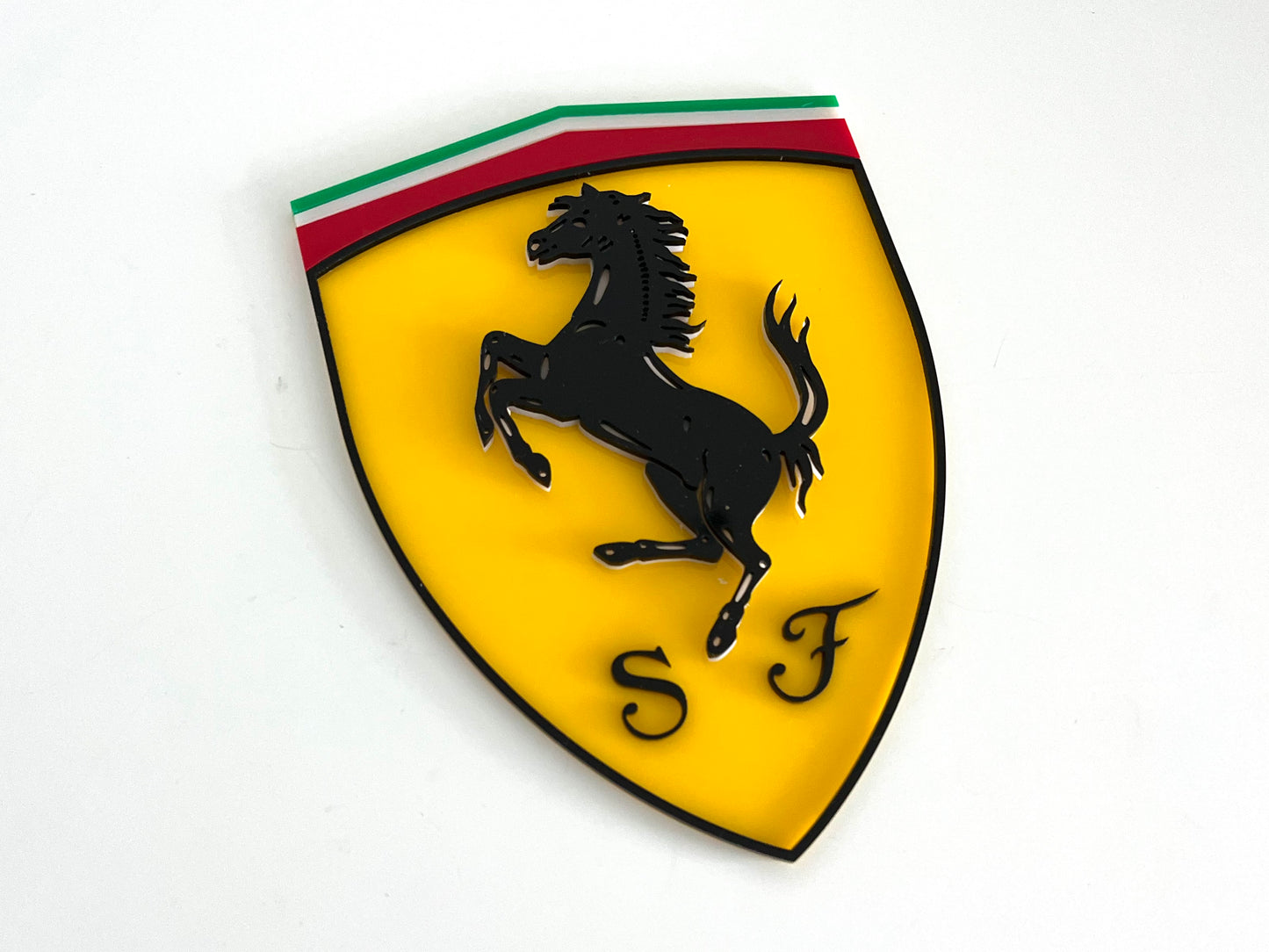 Ferrari Shield Acrylic Logo Sign #A33