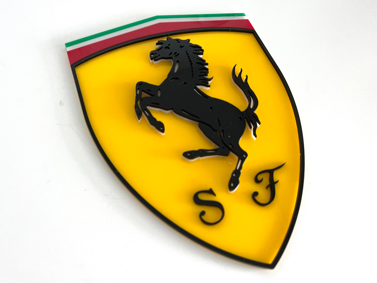 Ferrari Shield Acrylic Logo Sign #A33