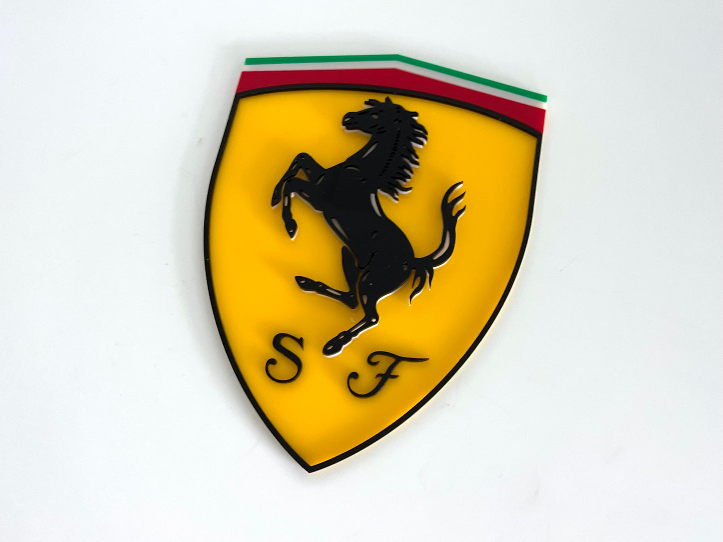 Ferrari Shield Acrylic Logo Sign #A33