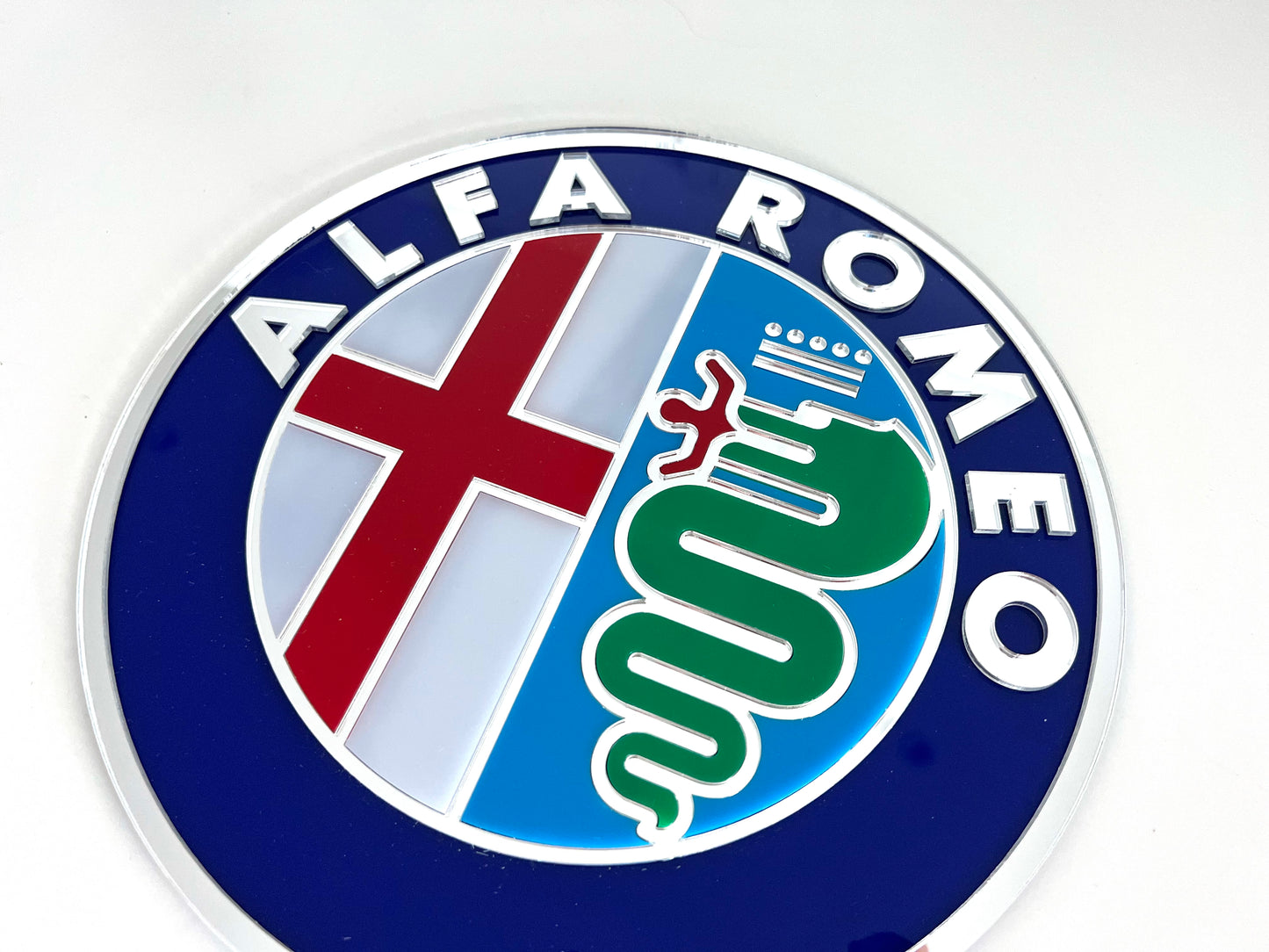 Alfa Romeo Acrylic Logo Sign #A1