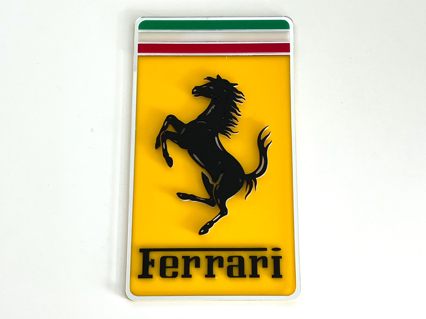 Ferrari Acrylic Logo Sign #A31