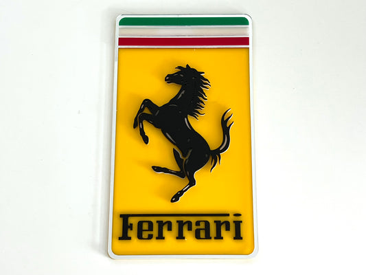 Ferrari Acrylic Logo Sign #A31