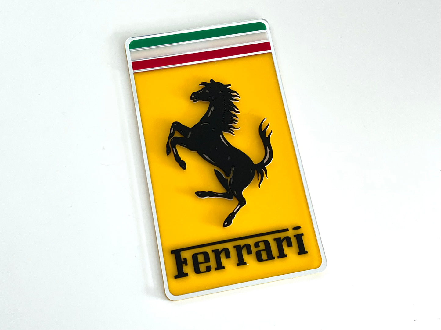 Ferrari Acrylic Logo Sign #A31