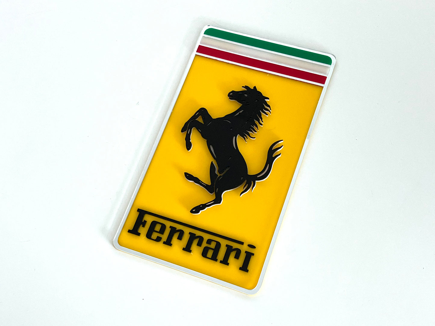 Ferrari Acrylic Logo Sign #A31
