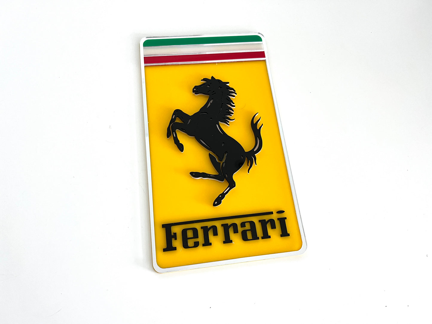 Ferrari Acrylic Logo Sign #A31