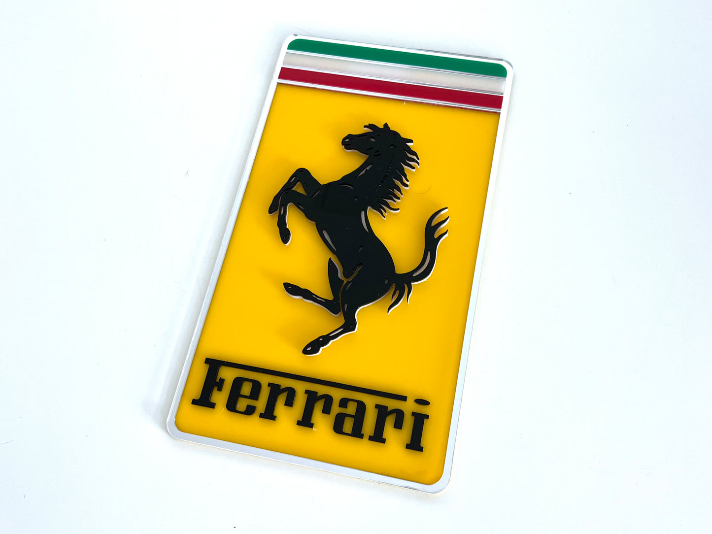Ferrari Acrylic Logo Sign #A31