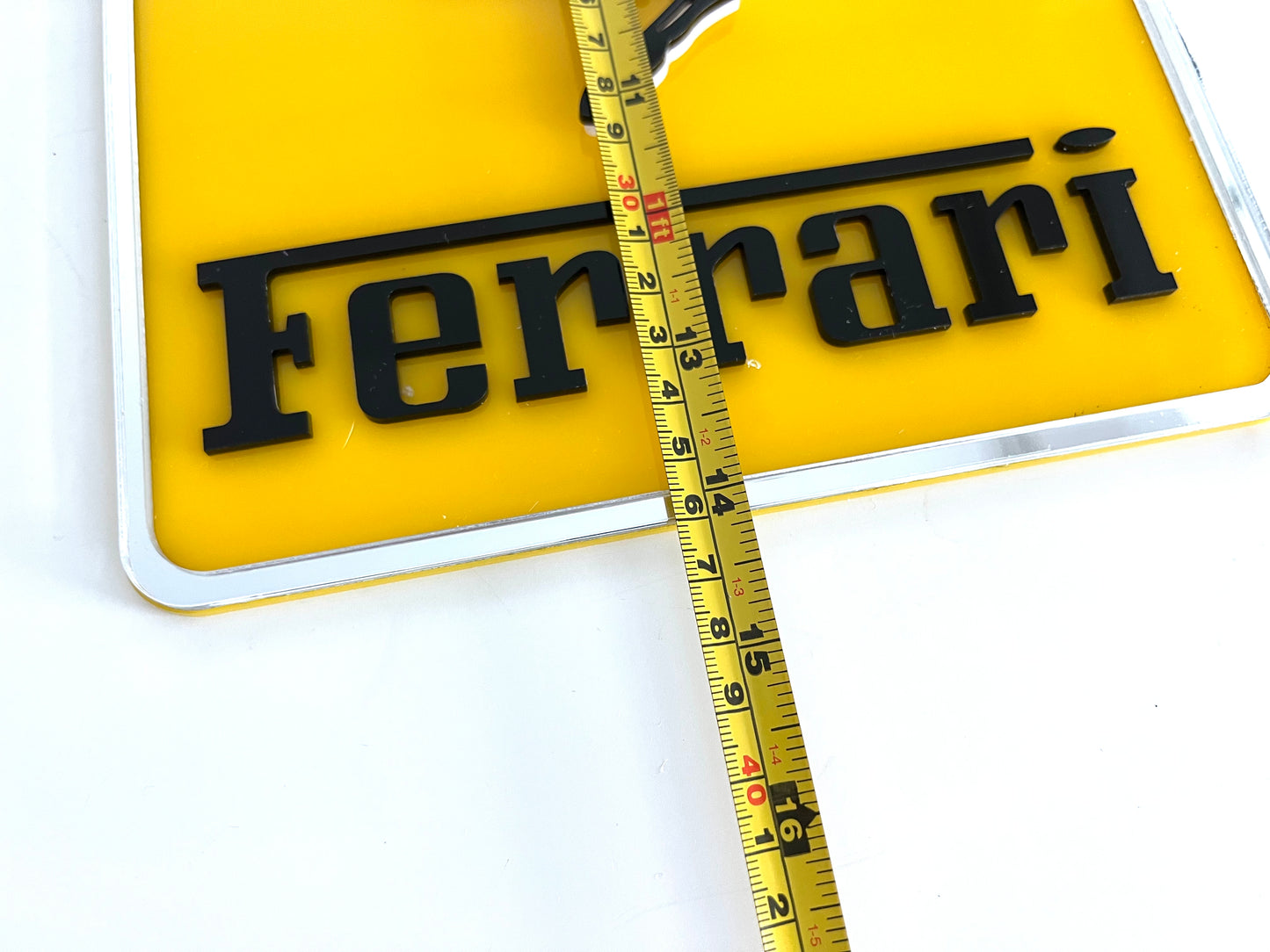 Ferrari Acrylic Logo Sign #A31